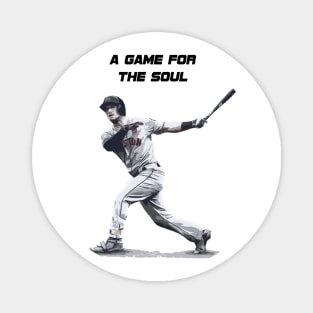 Baseball 'Game for the Soul' Swing G1 Magnet